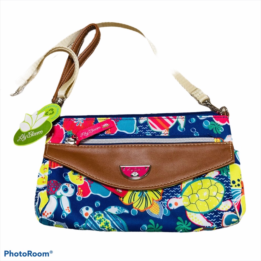 Lily Bloom Turtle Power Ashley Mini Cross Body Bag